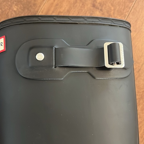 Hunter Original Tall Boots Black Matte Size 9 LIKE NEW - Picture 9 of 16